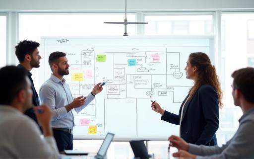 Strategy and Blueprinting whiteboard session